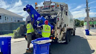 JRM Leach Garbage Truck Packing Heavy Malden Recycle