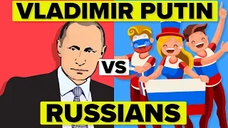 Vladimir Putin vs Average Russian - How Do They Compare