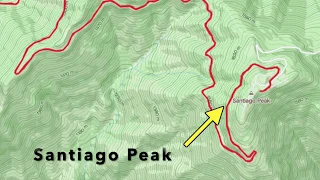 Harding Santiago Peak Trail Guide