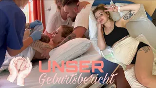 Unser Geburtsbericht / Geburtsvlog 🌈 Geburt mit PDA | ARIELLEBILO