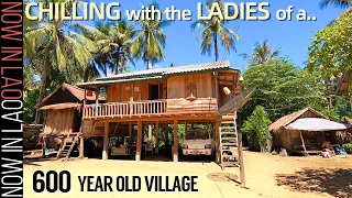 LAOS - Explore a 600 Year Old Lao village | Now in Lao