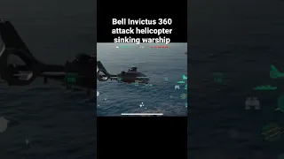 Bell Invictus 360 helicopter attack sinking warship