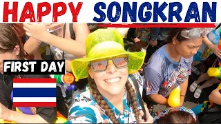 SONGKRAN MADNESS IN BANGKOK 🇹🇭 OUR FIRST SONGKRAN (2023)