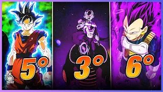 OS 10 GUERREIROS MAIS PODEROSOS DE DRAGON BALL