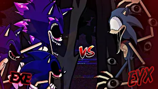 FNF Sonic.exe Vs Sonic.EYX Dc 2 Long animation