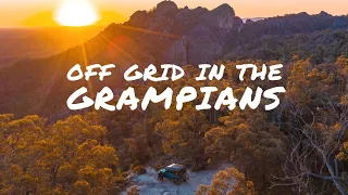 UNEXPECTED 4x4 TRACKS & WILD CAMPING GALORE - Off grid in the Grampians for a week! | Ep 13 |