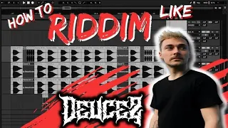 HOW TO TEAROUT RIDDIM LIKE DEUCEZ ✌️