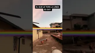 EL QUE TOPA LA LÍNEA ES GAY!😱🌚💀🏳️‍🌈#short #epic #humor #casos #sabiasque #filtro #idolatro24