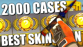 2000 CASE UNBOXING BATTLE (BEST SKINS WIN) | TDM_Heyzeus