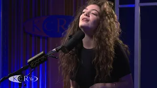 Lorde performing "The Love Club" Live on KCRW