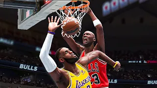 Dunking With Every NBA GOAT