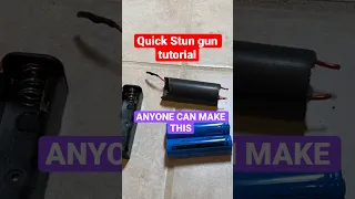 Quick Stun gun tutorial | EASY & USEFUL Beginner electronics project