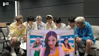 BTS REACTION TO ITZY "SNEAKERS" M/V @ITZY @BTS