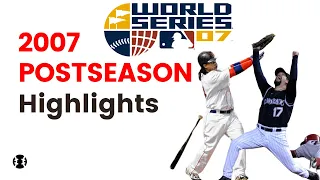 2007 Postseason Highlights (4K) | MLB Nostalgia
