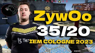 CSGO POV Vitality ZywOo (35/20) vs Cloud9 (INFERNO) @ IEM Cologne 2023 Quarter-final