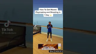 How to get maxed playmaking and shooting in 1 day