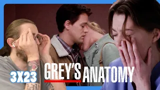 HE SLAPPED MEREDITH! - Grey's Anatomy 3X23 - 'The Other Side of This Life' Reaction