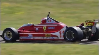 Charles leclerc drives the Ferrari 312T4 #f1 #charlesleclerc