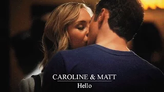 hello  ||  Caroline & Matt