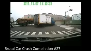 Brutal Car Crash Compilation #27