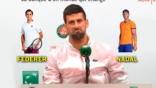 Novak Djokovic was Asked to Pick Between Federer & Nadal... his answer is...