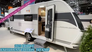 NEW: 2023 Hobby Excellent Edition 545 KMF! CARAVAN SALON DÜSSELDORF 2023 - Прицеп-дача, Караван