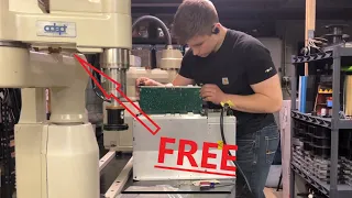 How I Got Industrial Robot Arms For Free