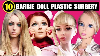 Top 10 Barbie Doll Plastic Surgery - ( BEFORE AND AFTER ) - SHOCKING TRANSFORMATIONS!