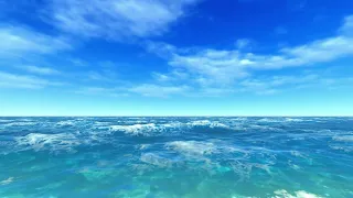 Blue Ocean | aesthetic blue ocean | background blue ocean | best blue ocean | Free Stock | Best free