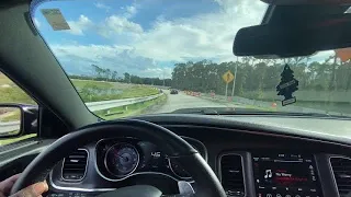 CUTTING UP IN TRAFFIC IN MY DAYTONA SRT CHARGER  IN JACKSONVILLE FL