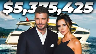 Inside David and Victoria Beckham’s £5m luxury superyacht