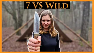 7vs Wild | Zweiter 24h Selbstversuch - Schaffe ich es dieses mal ? | Outdoor Anca