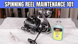 Basic Spinning Reel Maintenance Tutorial For Beginners