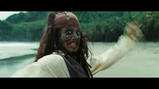 Captain Jack Sparrow epic run scene (HD)