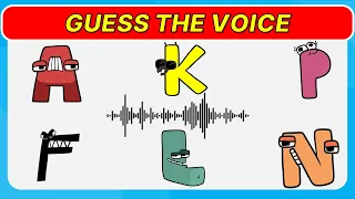 Guess the Alphabet Lore by Voice 🎙️🎙️