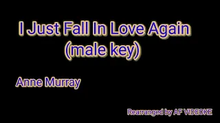 I Just Fall In Love Again (karaoke/videoke - male version / key)