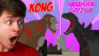 HAKAISHIN GODZILLA vs KONG : One vs Many (Reaction)