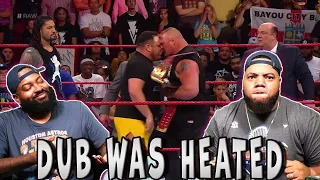 INTHECLUTCH REACTS TO BROCK LESNAR ROMAN REIGNS AND SAMOA JOE SEGMENT