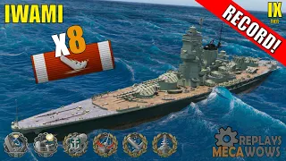 Battleship Iwami 8 Kills & 270k Damage | World of Warships Gameplay