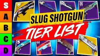 I Ranked Every Slug Shotgun in a Tier List (Destiny 2)