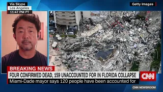 CNN Newsroom | Dr. Kit Miyamoto on the Champlain Towers Collapse