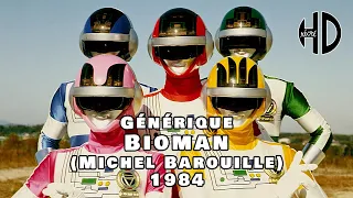 Générique de Bioman (超電子バイオマン) (Michel Barouille) - 1984 - HD