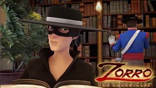 ZORRO'S TRUE FACE | Zorro the Chronicles | Episode 08 | Superhero cartoons