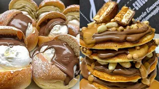 Tasty Donut & Dessert Cake Decorating Ideas | Yummy Nutella & Sweet Chocolate Snack Food Compilation