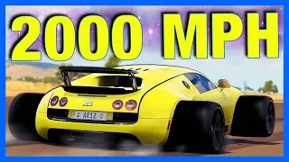 Forza Horizon 3 : 2000MPH BUGATTI VEYRON!! **120 Million Horsepower**