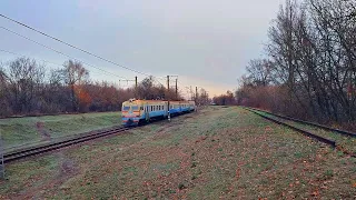 ER9T-667 #train No 6306 Chernihiv - Nizhyn