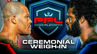 PFL 8, 2023: Ceremonial Weigh Ins