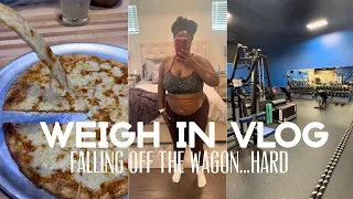 WEIGH IN VLOG #5|| FALLING OFF THE WAGON, JOINING PRIVATE GYM, BINGE EATING||MY WEIGHT LOSS JOURNEY