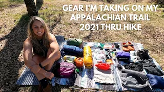 Appalachian Trail Thru Hike 2021 Gear List