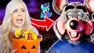 I GOT ATTACKED AT CHUCK E CHEESE ON HALLOWEEN!